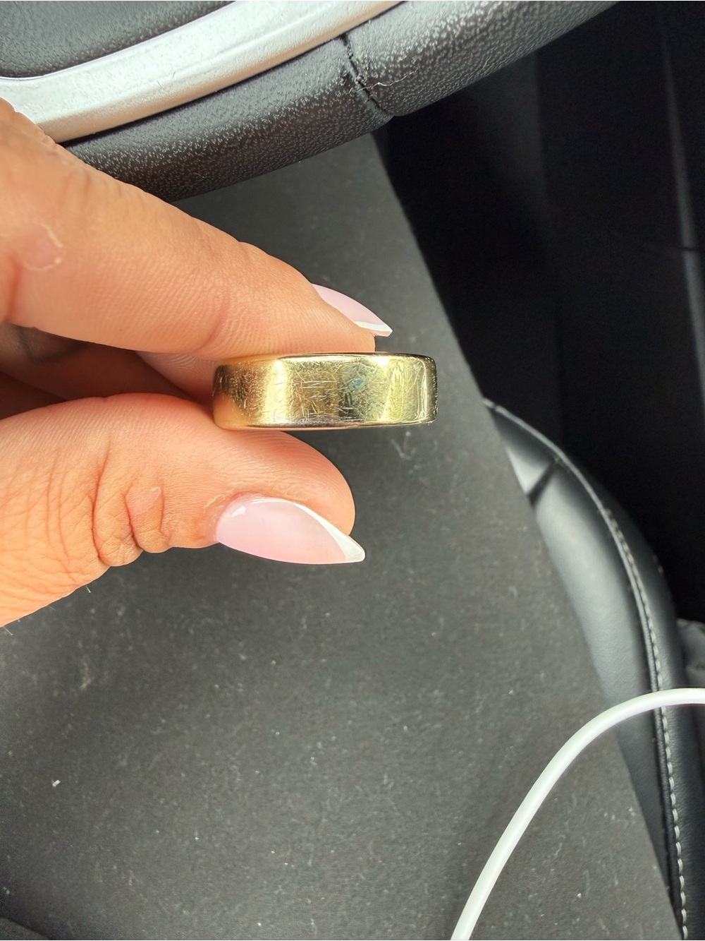 Oura Ring Gen3 Horizon Size 11 - Gold (used) - Picture 3 of 4